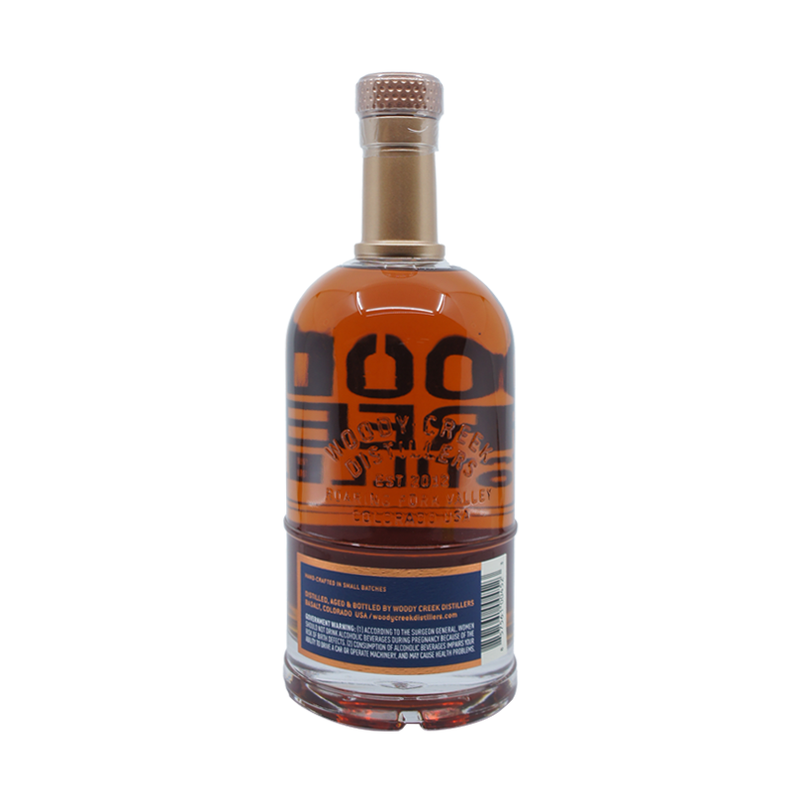 Woody Creek Distillers Colorado High Rye 70/30 Bourbon Whiskey - ForWhiskeyLovers.com