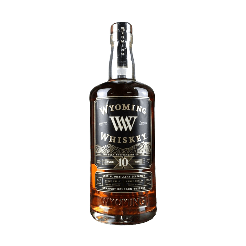 Wyoming Whiskey 10 Year Anniversary Edition Straight Bourbon - ForWhiskeyLovers.com