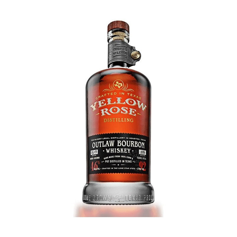 Yellow Rose Bourbon Whiskey Outlaw 750ml - ForWhiskeyLovers.com