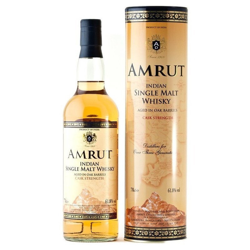 Amrut Cask Strength Single Malt Whisky 750mL - ForWhiskeyLovers.com