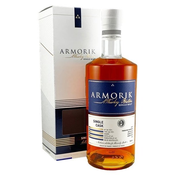 Armorik Breton Pineau Cask Finish French Single Malt Whisky 750mL - ForWhiskeyLovers.com