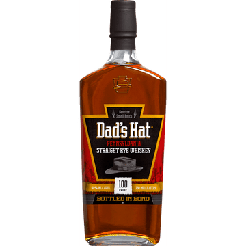 Dad's Hat Bottled In Bond Straight Rye Whiskey 750mL - ForWhiskeyLovers.com