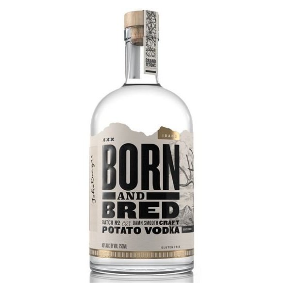 Grand Teton Born and Bred Potato Vodka 750mL - ForWhiskeyLovers.com