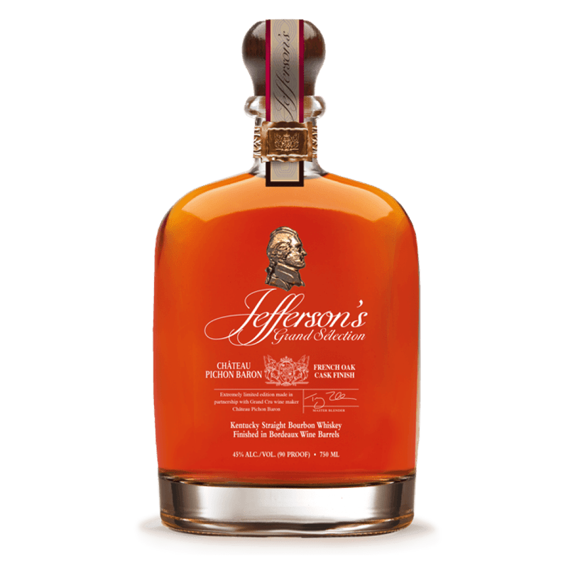 Jefferson's Pichon Baron Bordeaux Finished Bourbon 750mL - ForWhiskeyLovers.com