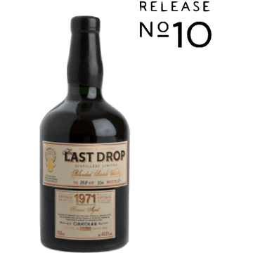 The Last Drop Release No.10 1971 Blended Scotch Whisky - ForWhiskeyLovers.com