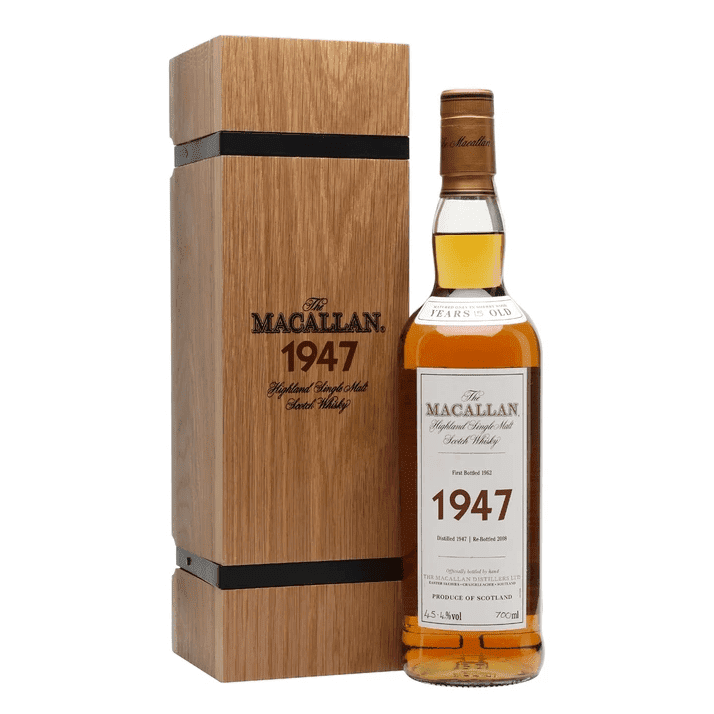 The Macallan Fine & Rare 1947 Cask 1962 750mL - ForWhiskeyLovers.com