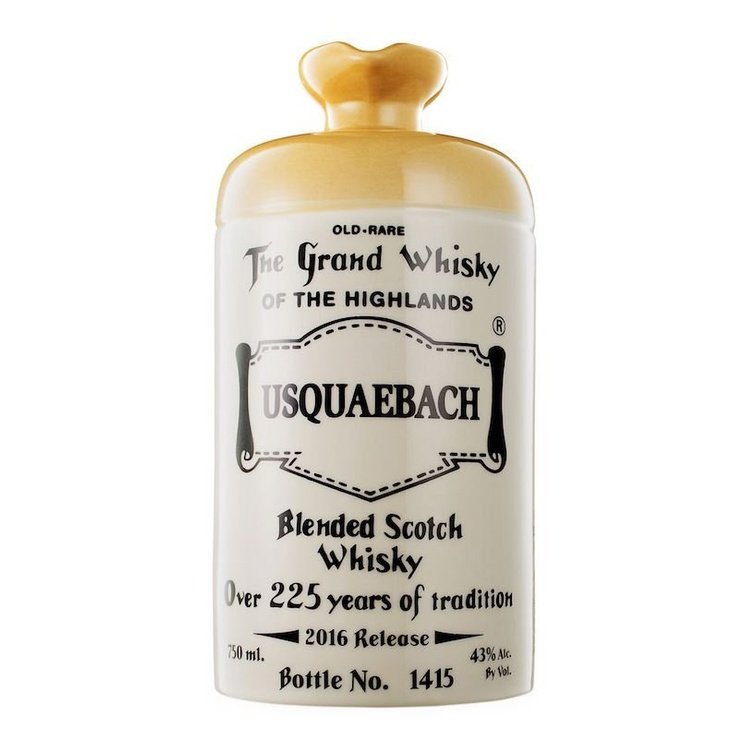 Usquaebach Old Rare Blended Scotch Whisky Stone Flagon (700mL) -  ForWhiskeyLovers.com