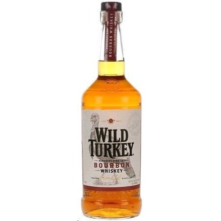 Wild Turkey Bourbon 81 Proof 750ml - ForWhiskeyLovers.com
