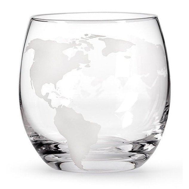 World Travelor Spirits Decanter With Glass - ForWhiskeyLovers.com