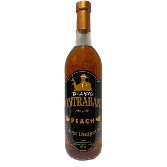 Black Hills Contraband Peach Bourbon Liqueur 750mL - ForWhiskeyLovers.com