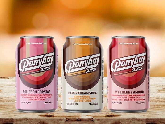 Bourbon Features In New Ponyboy Slings Canned Cocktails - ForWhiskeyLovers.com