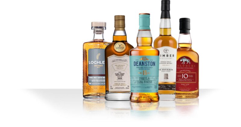 Glen Grant 1959 / Deanston Tequila Cask / Wolfburn 10 Years - ForWhiskeyLovers.com