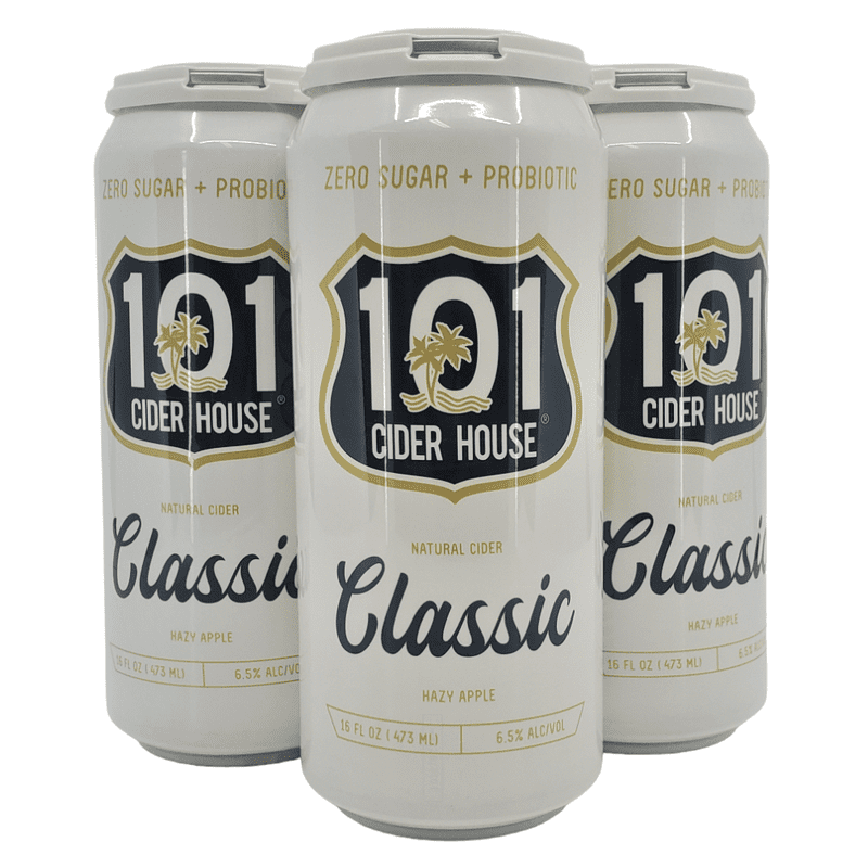 101 Cider House Classic Hazy Apple Cider 4-Pack - ForWhiskeyLovers.com
