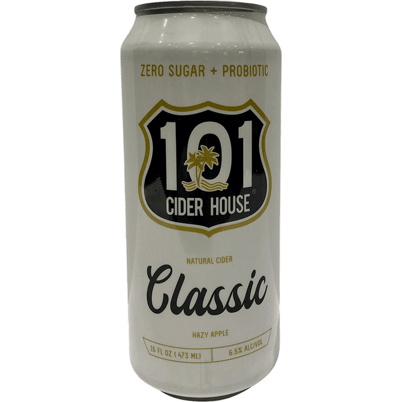 101 Cider House Classic Hazy Apple Cider Single Can - ForWhiskeyLovers.com