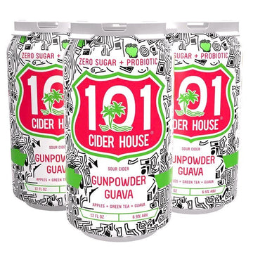 101 Cider House Gunpowder Guava Sour Cider 4-Pack - ForWhiskeyLovers.com