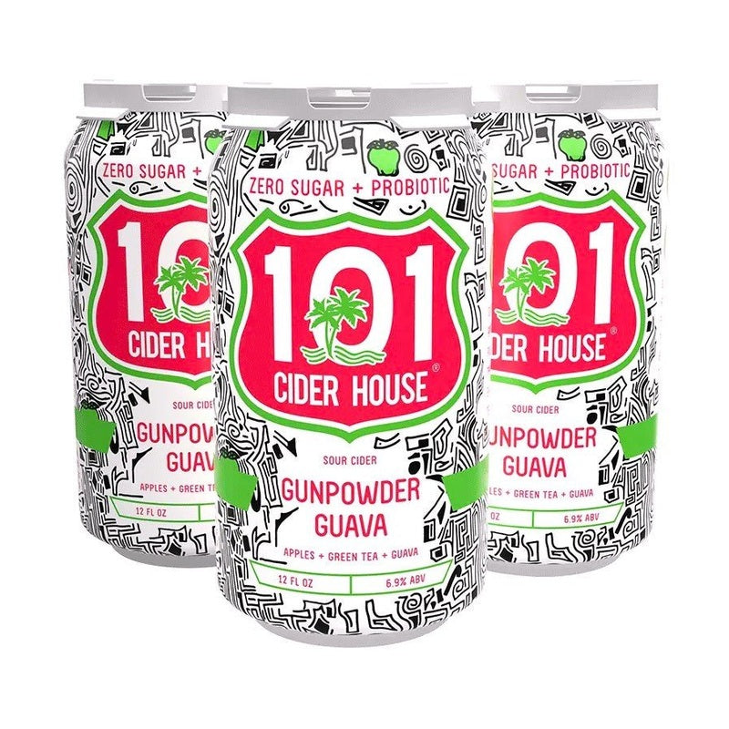 101 Cider House Gunpowder Guava Sour Cider 4-Pack - ForWhiskeyLovers.com