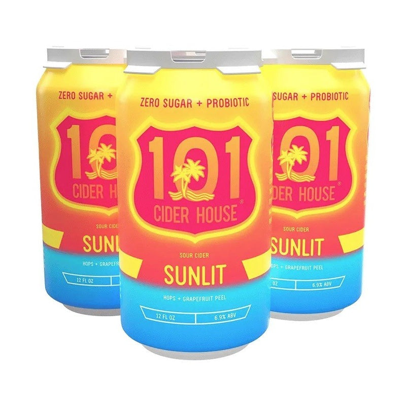 101 Cider House Sunlit Sour Cider 4-Pack - ForWhiskeyLovers.com