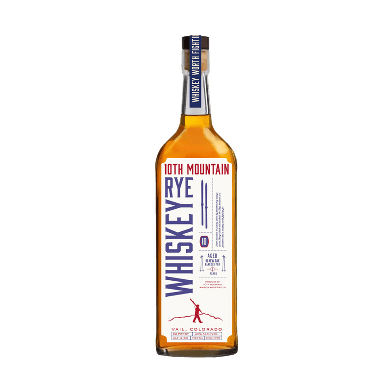 10th Mountain Rye Whiskey - ForWhiskeyLovers.com