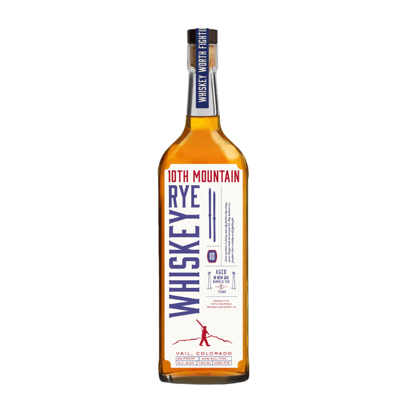 10th Mountain Rye Whiskey - ForWhiskeyLovers.com