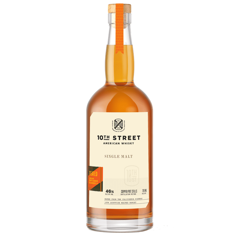 10th Street Peated Single Malt American Whisky - ForWhiskeyLovers.com