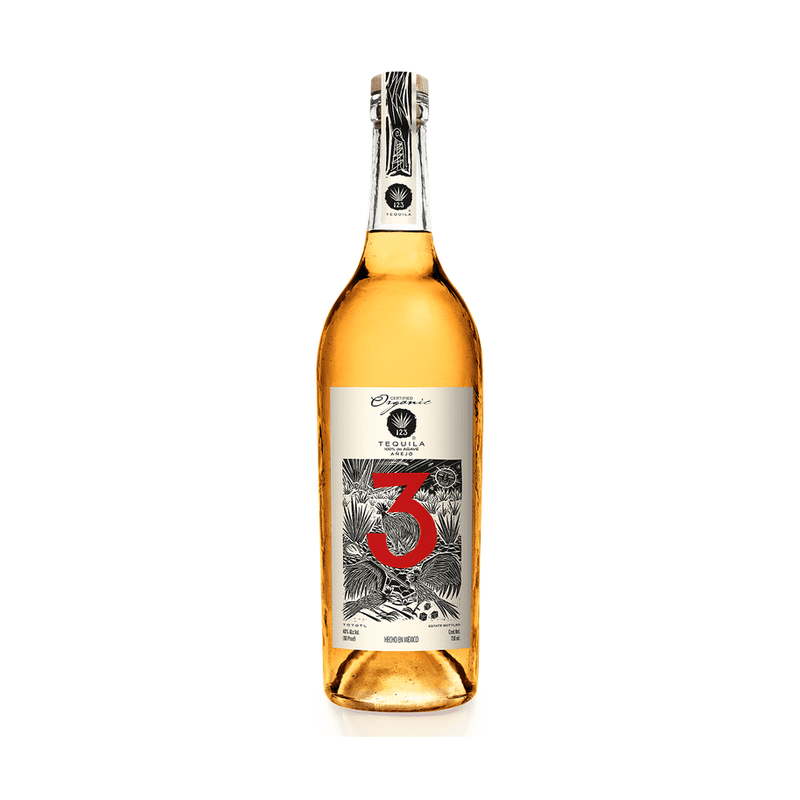 123 Organic Anejo Tres Tequila - ForWhiskeyLovers.com