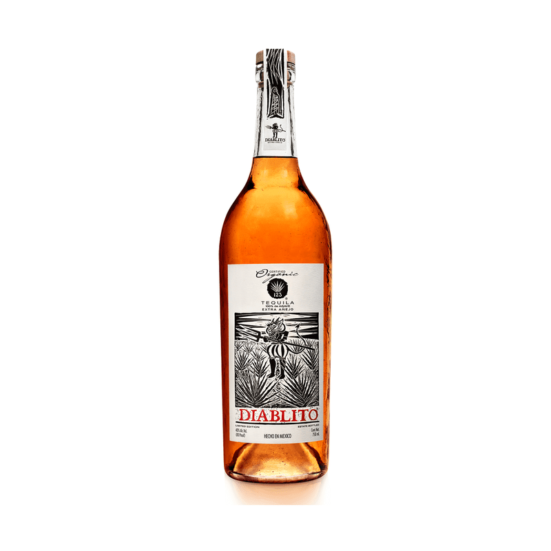 123 Organic 'Diablito' Extra Anejo Tequila - ForWhiskeyLovers.com