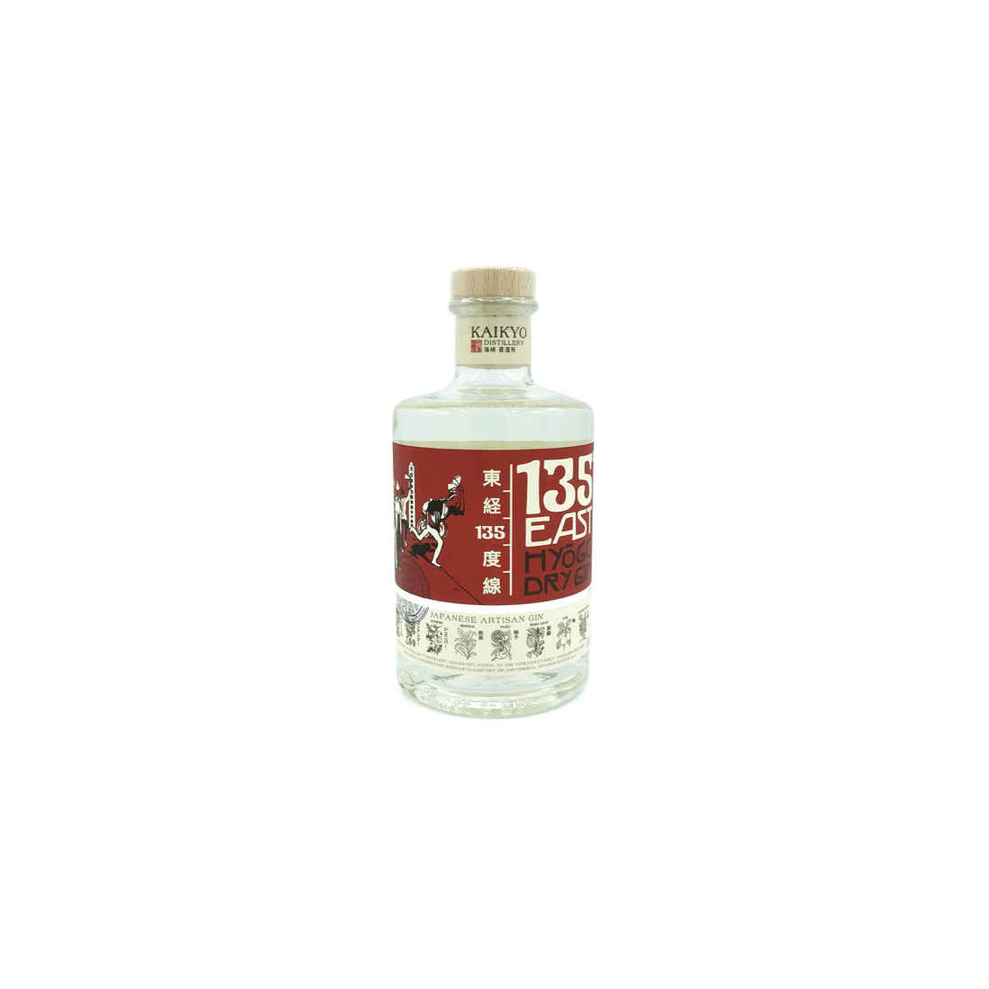 135 East Hyogo Dry Gin 750 mL - ForWhiskeyLovers.com