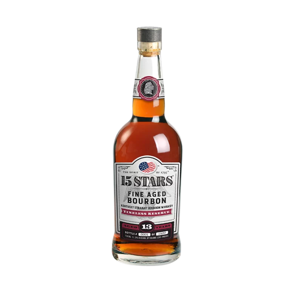 15 Stars 13 Year Old Timeless Reserve Bourbon Whiskey - LoveScotch.com