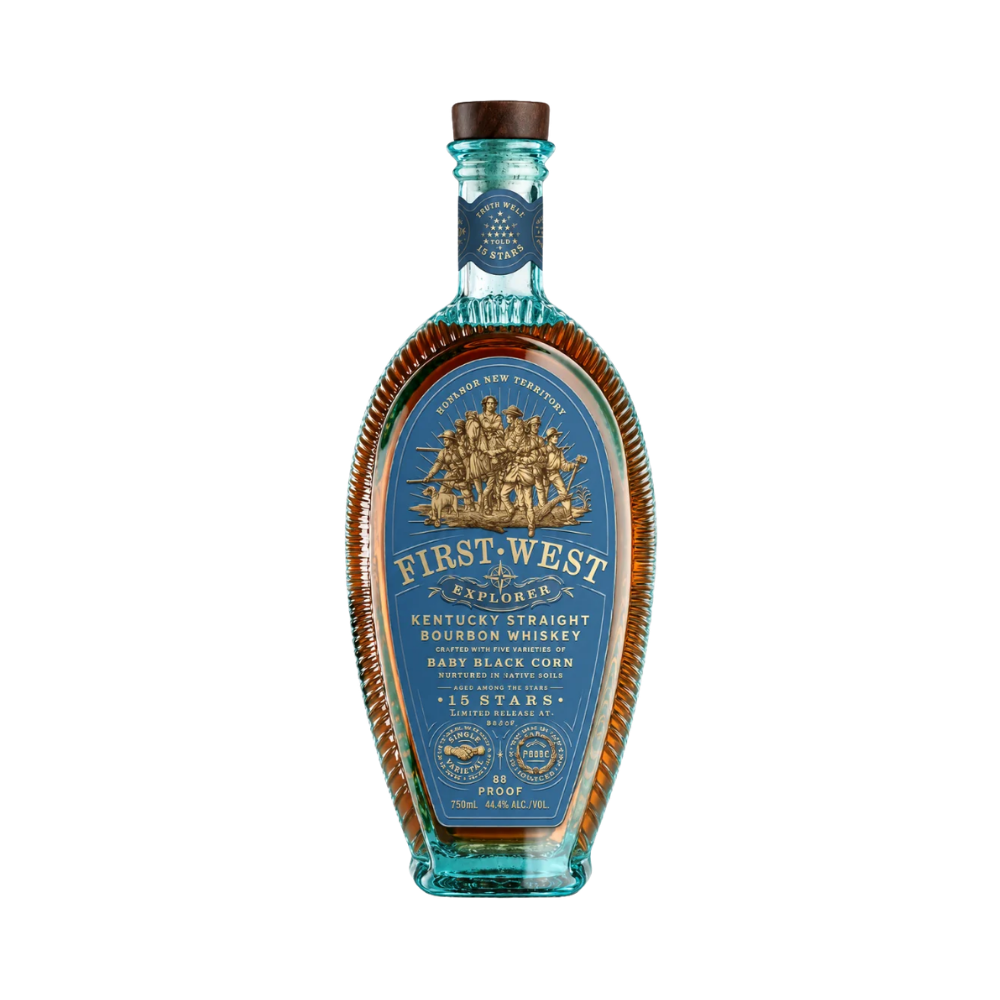 15 Stars First West Explorer Bourbon Whiskey - LoveScotch.com