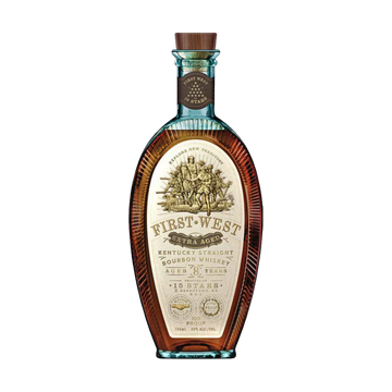 15 Stars First West Extra Aged Bourbon Whiskey - ForWhiskeyLovers.com