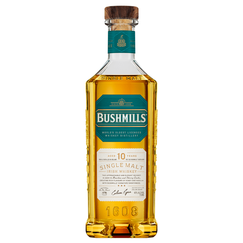Bushmills 10 Year Old Single Malt Irish Whiskey - LoveScotch.com