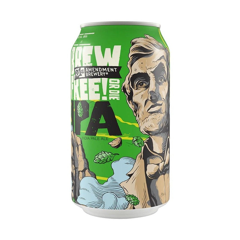 21st Amendment Brewery Brew Free! or Die IPA Beer 6-Pack - ForWhiskeyLovers.com
