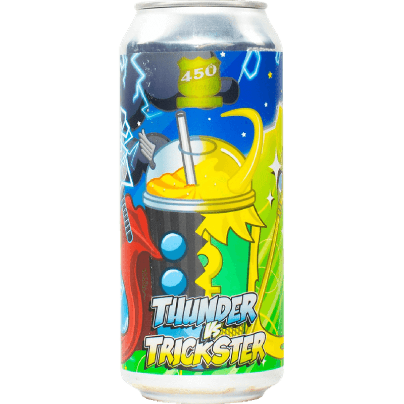 450 North Brewing Co. Thunder vs Trickster Slushy XL Sour Ale Beer Single Can - ForWhiskeyLovers.com