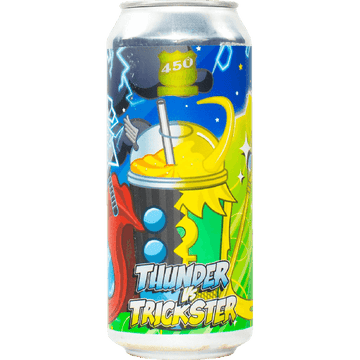 450 North Brewing Co. Thunder vs Trickster Slushy XL Sour Ale Beer Single Can - ForWhiskeyLovers.com