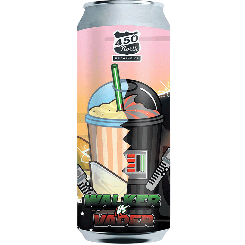 450 North Brewing Co. Walker vs Vader Slushy XXL Sour Ale Beer Single Can - ForWhiskeyLovers.com