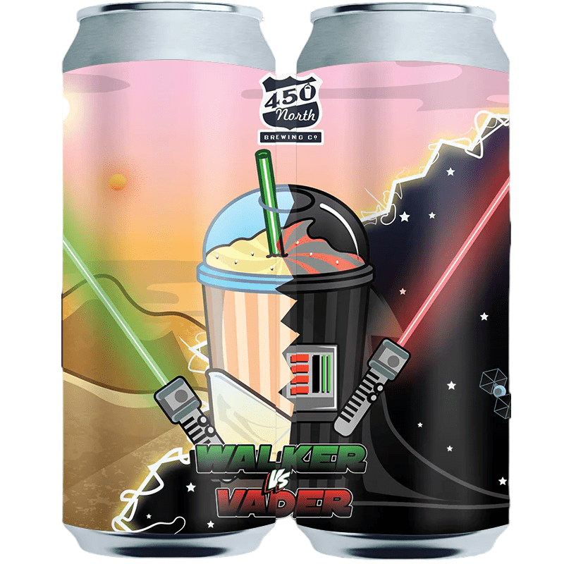 450 North Brewing Co. Walker vs Vader Slushy XXL Sour Ale Beer 4-Pack - ForWhiskeyLovers.com