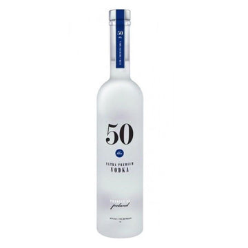 50 Bleu Ultra Premium Vodka - ForWhiskeyLovers.com