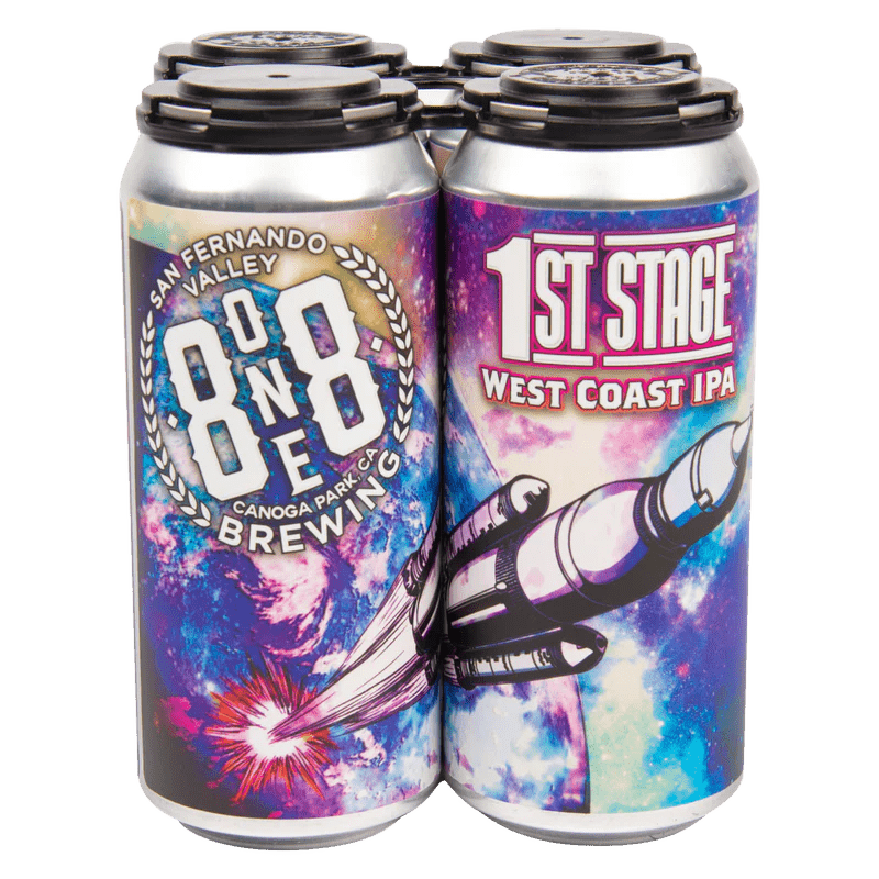8one8 Brewing 1st Stage West Coast IPA Beer 4-Pack - ForWhiskeyLovers.com