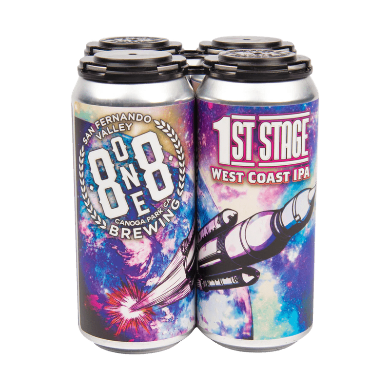 8one8 Brewing 1st Stage West Coast IPA Beer 4-Pack - ForWhiskeyLovers.com