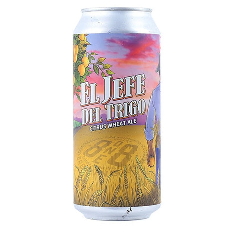 8one8 Brewing El Jefe del Trigo Citrus Wheat Ale Beer Single Can - ForWhiskeyLovers.com