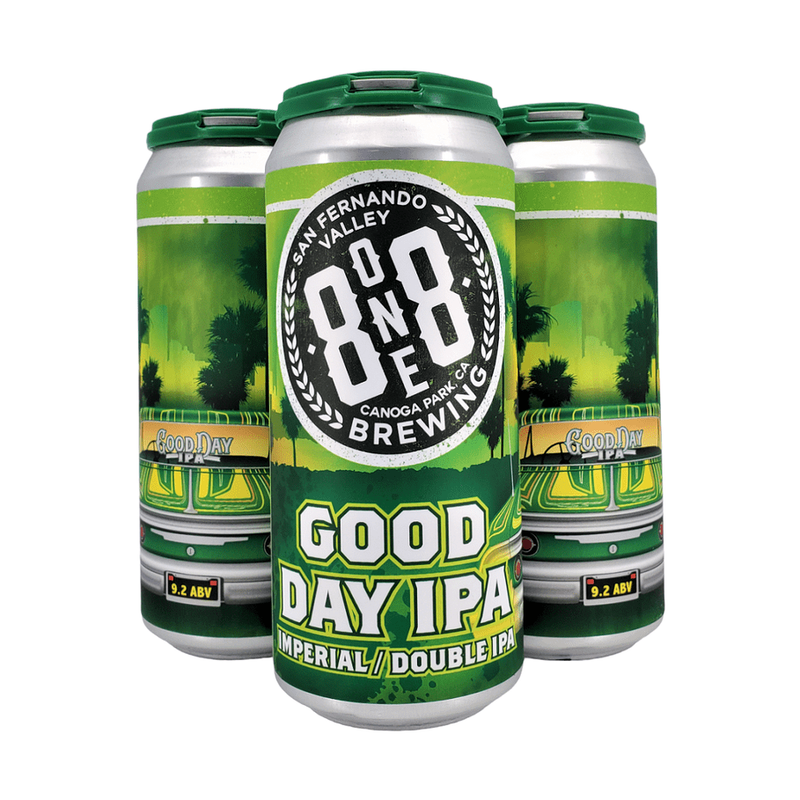 8one8 Brewing 'Good Day' Imperial Double IPA Beer 4-Pack - ForWhiskeyLovers.com