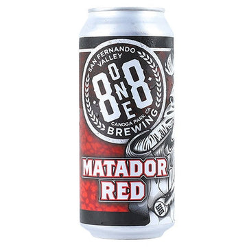 8one8 Brewing 'Matador Red' Single Can - ForWhiskeyLovers.com