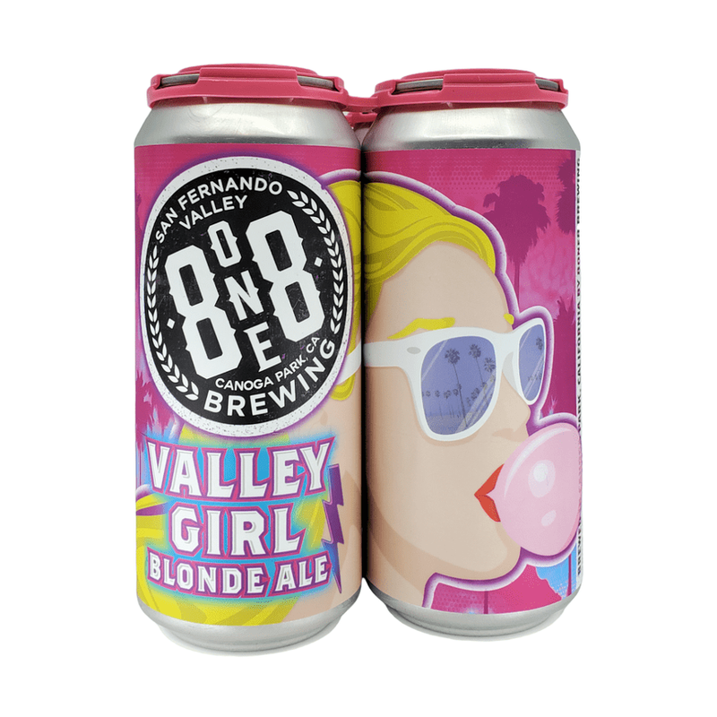8one8 Brewing 'Valley Girl' Blonde Ale Beer 4-Pack - ForWhiskeyLovers.com