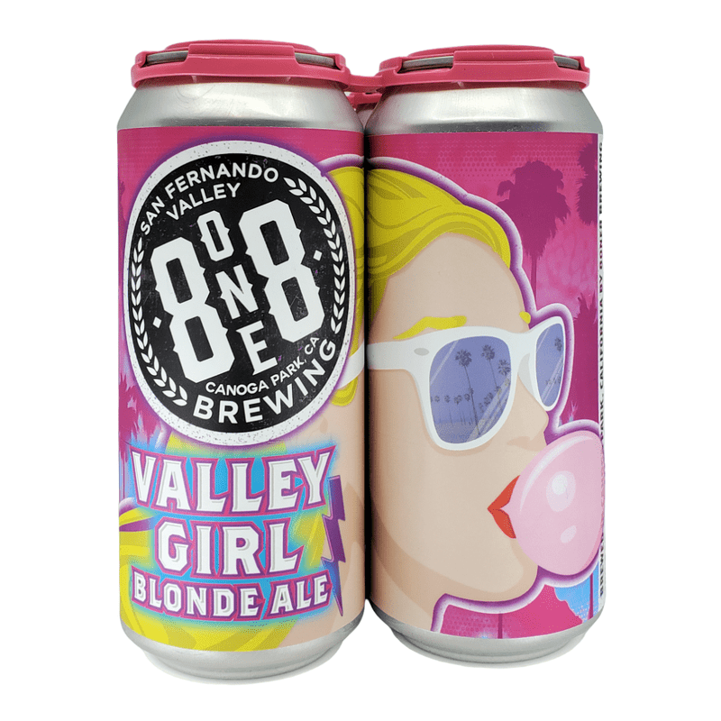 8one8 Brewing 'Valley Girl' Blonde Ale Beer 4-Pack - ForWhiskeyLovers.com