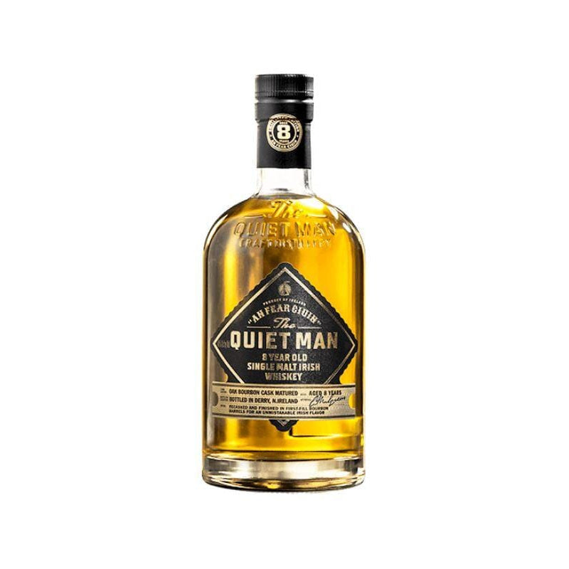 The Quiet Man 8 Year Old Single Malt Irish Whiskey bottle