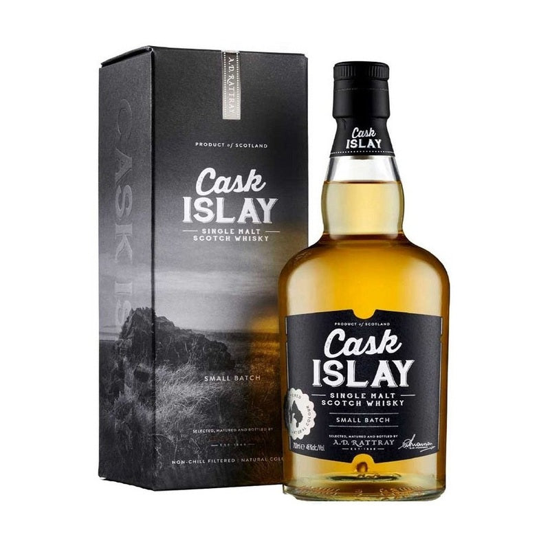 A.D. Rattray Cask Islay Small Batch Single Malt Scotch Whisky - ForWhiskeyLovers.com