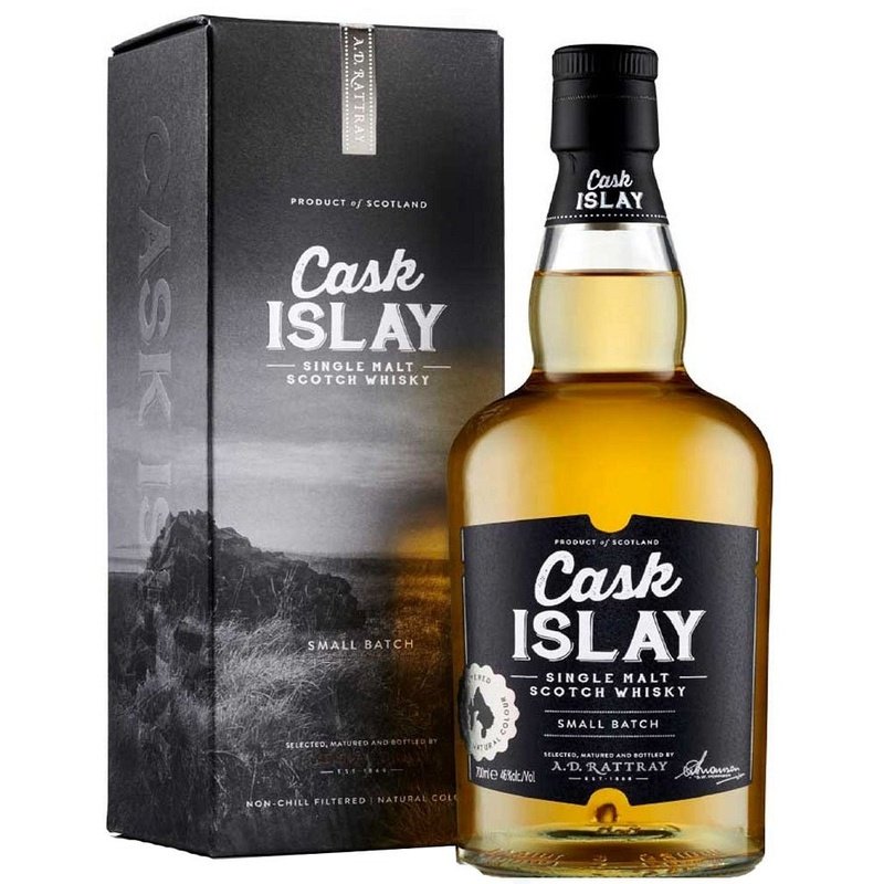 A.D. Rattray Cask Islay Small Batch Single Malt Scotch Whisky - ForWhiskeyLovers.com