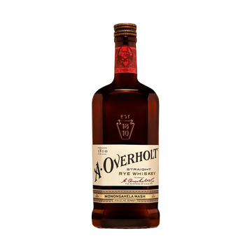 A Overholt Straight Rye Monongahela Mash 4 year 750 ML - ForWhiskeyLovers.com