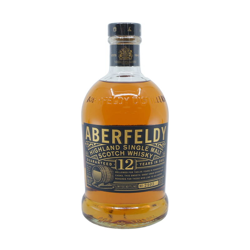 Aberfeldy 12 Year Old Highland Single Malt Scotch Whisky - ForWhiskeyLovers.com