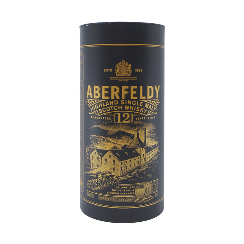 Aberfeldy 12 Year Old Highland Single Malt Scotch Whisky - ForWhiskeyLovers.com